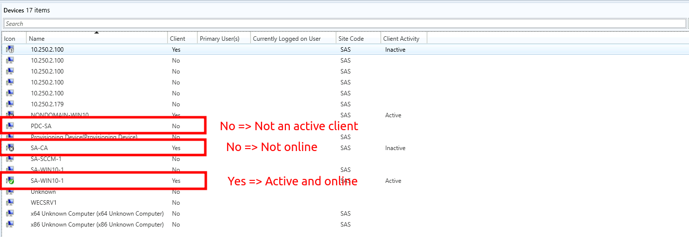 SCCM Lateral Movement Step 2: Enumerate target devices SCCM Lateral Movement Step 2: Enumerate target devices